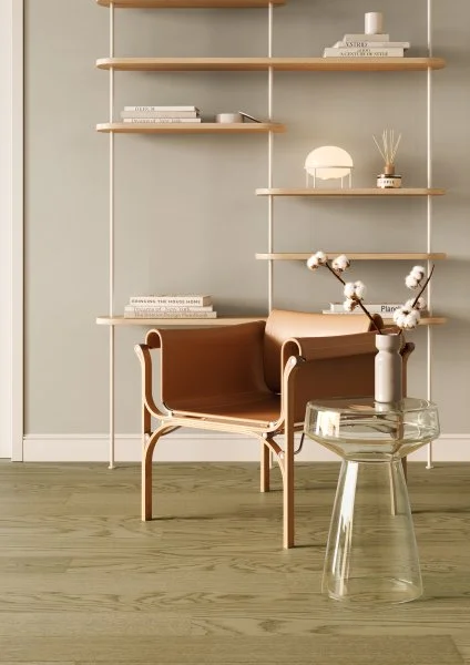 Паркетная доска Quartz Parquet Классик 5 мм Дуб Флэт Уайт 1258-55 в Томске