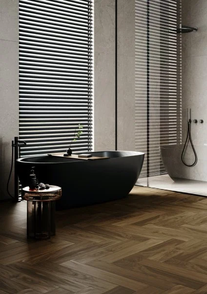 Паркетная доска Quartz Parquet Английская Ёлка Орех Американский 33-400-29 в Томске