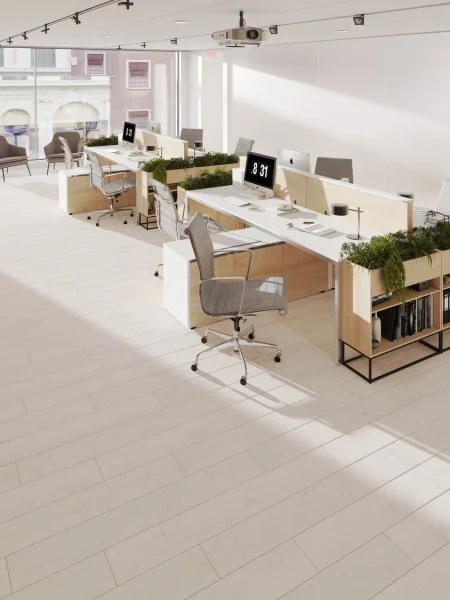 Ламинат Egger PRO 8/33 Дуб Ньюбери белый EPL045 в Томске