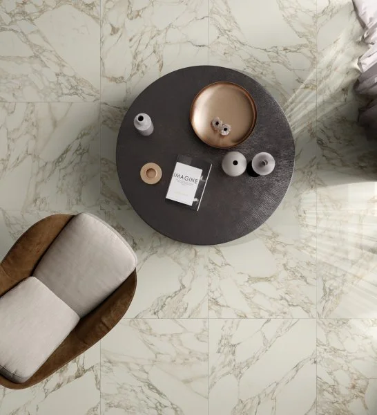 Керамогранит Italon Шарм Делюкс Арабескато Уайт 80х80 (Натуральная и реттифицированная) в Томске