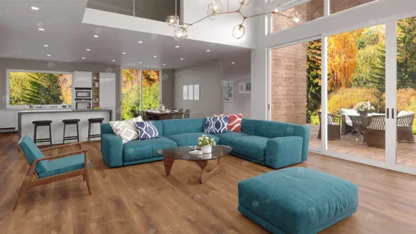 Кварц-виниловая плитка Alpine Floor Premium XL Дуб Насыщенный ЕСО 7-7, 8 мм. 43 класс в Томске