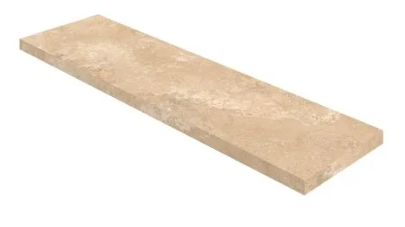 Керамогранит Coliseum Аурелия Беж Ступень угловая правая (Натуральный, 33х120) в Томске