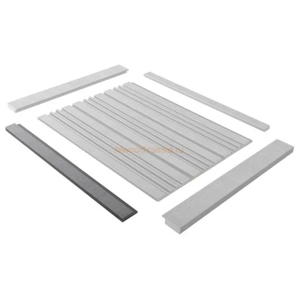 Финишный молдинг LF124A S339S правый декорированный (42х12х2700мм) в Томске