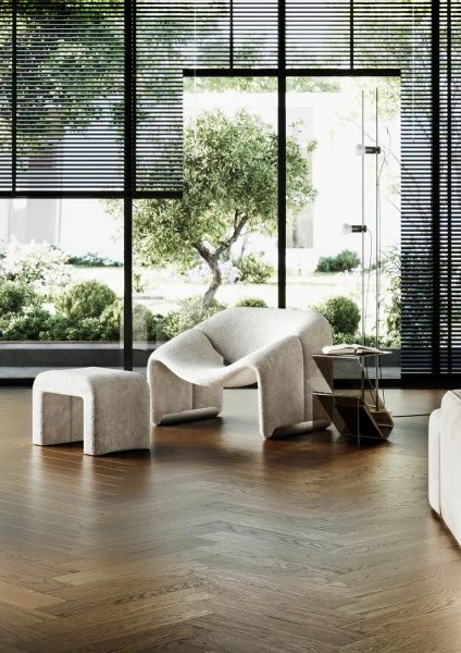 Паркетная доска Quartz Parquet Английская Ёлка Дуб Рустикальный 33-410 в Томске