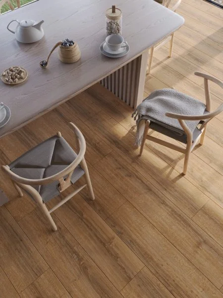 Ламинат Egger PRO 8/33 4V Large Aqua+ Дуб Шерман коньяк коричневый EPL184 в Томске