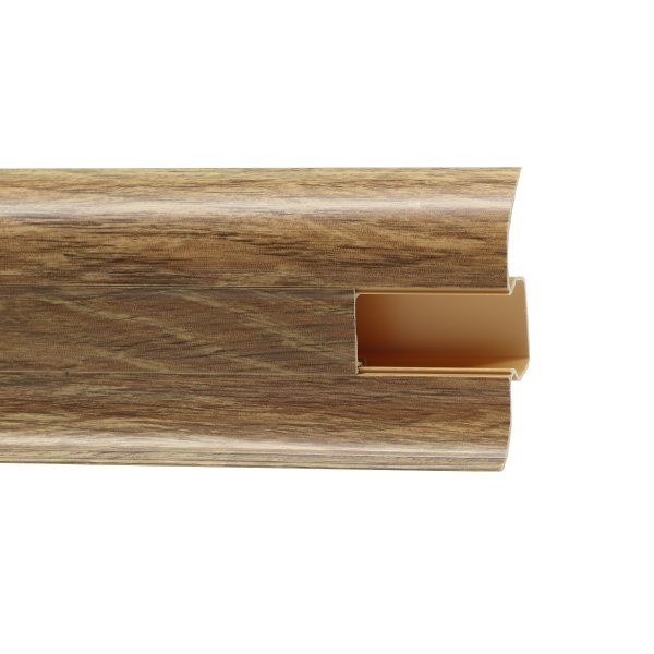 Пластиковый плинтус Royce №804 Дуб Викторианский (58х22х2200мм) в #REGION_NAME_DECLINE_PP#