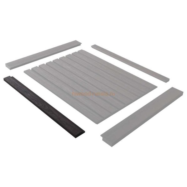 Финишный молдинг LF124A BR395 правый декорированный (42х12х2700мм) в #REGION_NAME_DECLINE_PP#