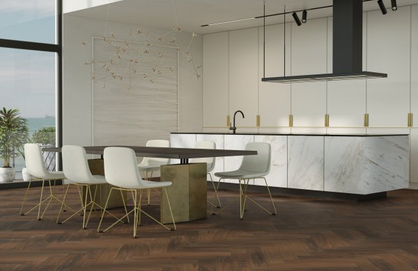 Паркетная доска Quartz Parquet Английская Ёлка Орех Американский 33-400-29 в #REGION_NAME_DECLINE_PP#